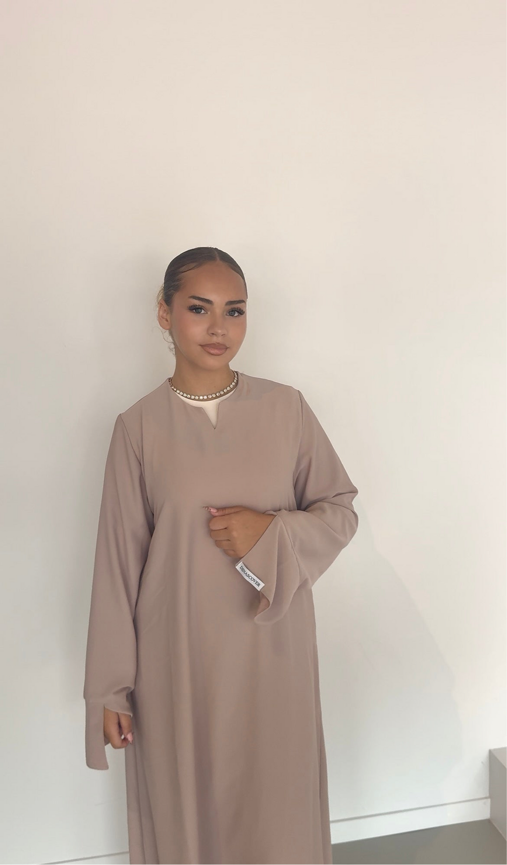 essential dress cloud rose