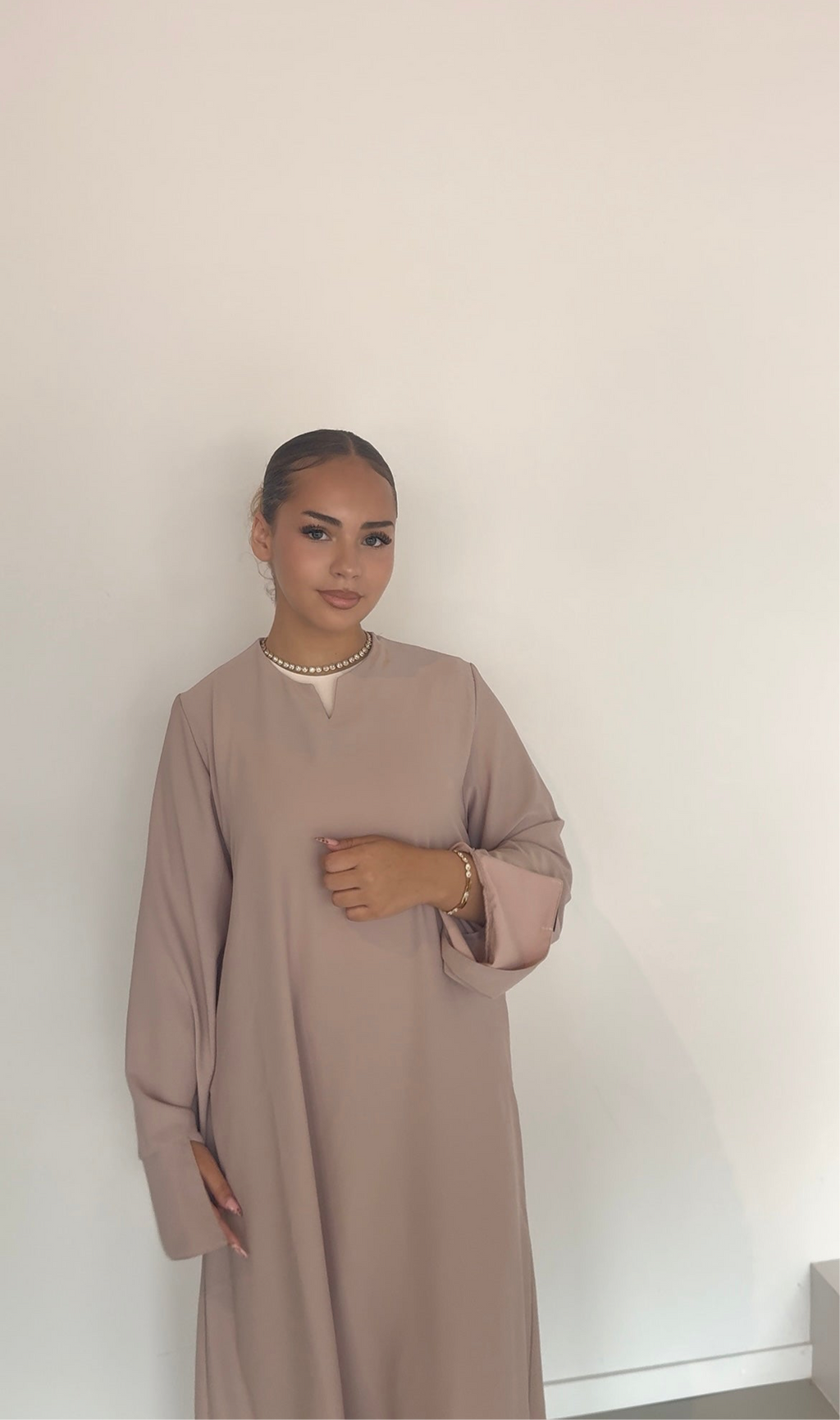 essential dress cloud rose